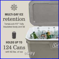 Coleman 316 Series 150QT Hard Chest Cooler, Silver Ash Coleman 316 Series 150QT Hard Chest Cooler, Silver Ash