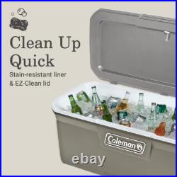 Coleman 316 Series 150QT Hard Chest Cooler, Silver Ash Coleman 316 Series 150QT Hard Chest Cooler, Silver Ash