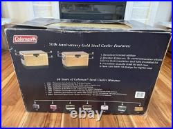 Coleman 50 Anniversary Limited Edition Cooler Gold