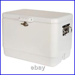 Coleman Classic Steel Belted Cooler, White, 54QT
