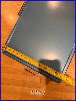 Coleman Cooler Blue Original Vintage 1976 Retro Camping Ice Chest Steel Handles