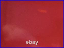 Coleman Cooler Metal Ice Chest 22.5x15.5x13.5 Vintage 1976 Red