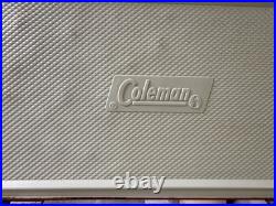 Coleman Cooler Metal Ice Chest 22.5x15.5x13.5 Vintage 1976 Red