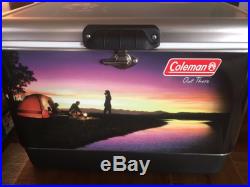 Coleman CoolerSuper RareDiscontinued 2003 Exclusively With Camping Graphics
