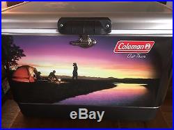 Coleman CoolerSuper RareDiscontinued 2003 Exclusively With Camping Graphics