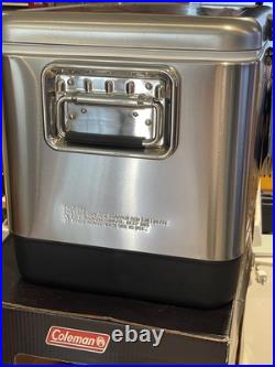 Coleman Lantern Co 50th Anniversary Stainless Steel Cooler 1954-2004 1 Of 1