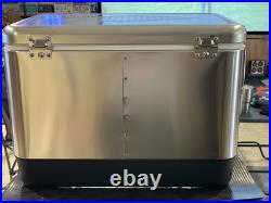 Coleman Lantern Co 50th Anniversary Stainless Steel Cooler 1954-2004 1 Of 1