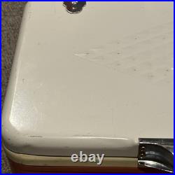 Coleman Pink Cooler Snow Lite Metal Latch. Vintage Cooler! 1959-61