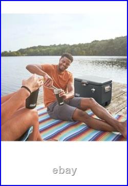 Coleman Reunion 54 qt. Steel Belted Matte Hard Cooler, Midnight