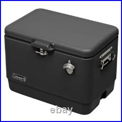 Coleman Reunion Steel Belted 54qt Cooler New Fast shipping Coleman Reunion Steel Belted 54qt Cooler New Fast shipping
