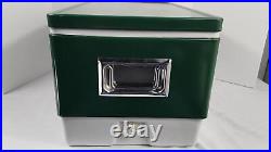 Coleman Snow-Lite Low Boy Cooler (5254 C700) with Box 10 gal, Vintage, Green