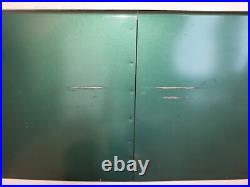Coleman SnowLite 5255C Vintage Green Metal Handle Cooler Bottle Openers 56 Quart