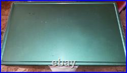Coleman SnowLite 5255C Vintage Green Metal Handle Cooler Bottle Openers 56 Quart