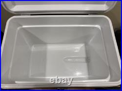 Coleman Stainless Steel Belted Chrome Cooler 54QT. Ice Chest Model 6150 6155
