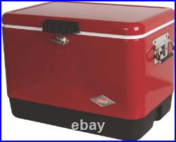 Coleman Steel Belted 54 Quart Chest Cooler SALE