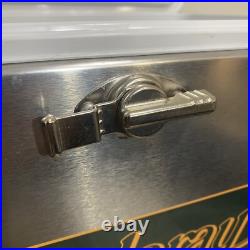 Coleman Steel Belted 6150 6155 54-Quart Cooler Stainless Solaray