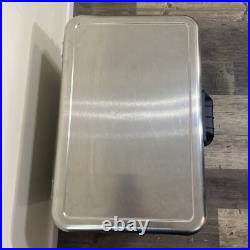 Coleman Steel Belted 6150 6155 54-Quart Cooler Stainless Solaray