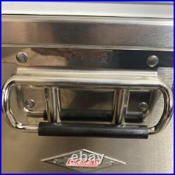 Coleman Steel Belted 6150 6155 54-Quart Cooler Stainless Solaray