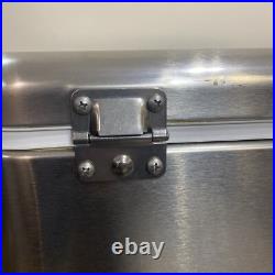 Coleman Steel Belted 6150 6155 54-Quart Cooler Stainless Solaray