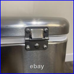 Coleman Steel Belted 6150 6155 54-Quart Cooler Stainless Solaray