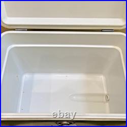 (Coleman Steel Belted Metal Cooler Ice Chest 6150-6155 Silver 54 Quart)