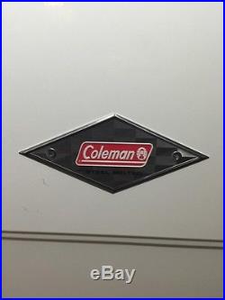 Coleman Steel Belted Miller Lite Carolina Panthers Metal Cooler 22x16x15