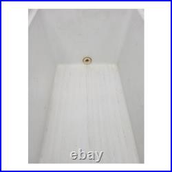 Coleman Vintage 1971 Cooler Ice Chest with Drain Plug Beige with Yellow Lid