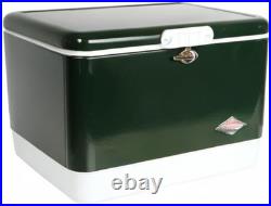 Coleman Vintage 54Qt Steel Belted Cooler, Keeps Ice up to 4 Days, 85-Can Capacit Coleman Vintage 54Qt Steel Belted Cooler, Keeps Ice up to 4 Days, 85-Can Capacit