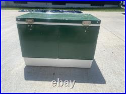 Coleman Vintage Green Metal Cooler Coleman Vintage Green Metal Cooler