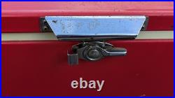 Coleman Vintage Metal Red Large Cooler Ice Chest