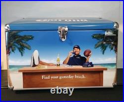 Collectable Tony Romo Corona Metal Ice Chest Cooler Bottle Opener Bar Decor NFL