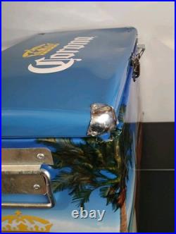 Collectable Tony Romo Corona Metal Ice Chest Cooler Bottle Opener Bar Decor NFL
