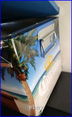 Collectable Tony Romo Corona Metal Ice Chest Cooler Bottle Opener Bar Decor NFL