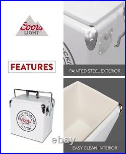 Coors 13L Portable Cooler for Car Camping Chest Cooler Box with Bottle Opener