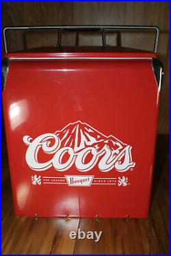 Coors Retro Banquet Ice Chest 14 Quart 13L 17x14x9 Cooler VTG Last In Stock (zS)