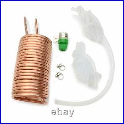Copper Metal Coil Tube Immersion Wort Chiller Beer Wine Cooler Home Brew Pipe