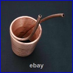 Copper Metal Coil Tube Immersion Wort Chiller Beer Wine Cooler Home Brew Pipe