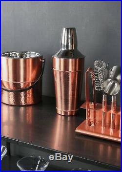 Copper set Cocktail Making Kit Accessories Bottle Cooler Champagne Bucket Tools