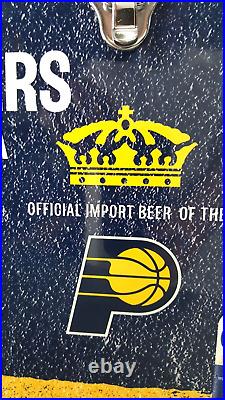 Corona Beer? Indiana Pacers Nba Metal Ice Cooler Chest 15l Bottle Opener New