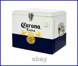 Corona Cooler. Find Your Beach Metal Cooler/Ice Chest. Classic Cooler