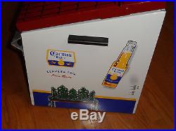 Corona Cooler House Metal Drink Beer Ice Chest by Hector Dairla Opener RARE NEW