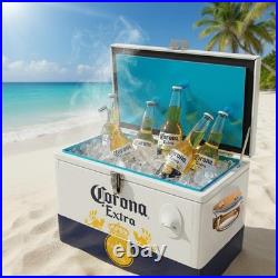 Corona Extra Dual-Tone Metal 20L/21Qt Ice Chest, Beer Insulated Storage Container