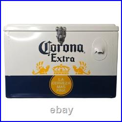 Corona Extra Dual-Tone Metal 20L/21Qt Ice Chest, Beer Insulated Storage Container