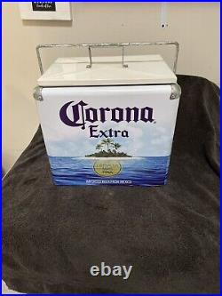 Corona Extra Metal Ice Chest Cooler Rare