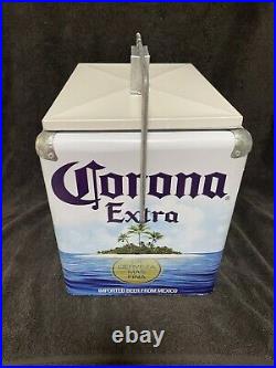 Corona Extra Metal Ice Chest Cooler Rare