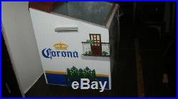 Corona Extra Metal Ice Cooler Beer Chest With Bottle OpenerHOUSE-Rare-Preowned