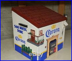 Corona House Drink Beer Ice Chest Metal Cooler by Hector Dairla Opener RARE