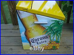 Corona Metal Drink Cooler with Bottle Opener