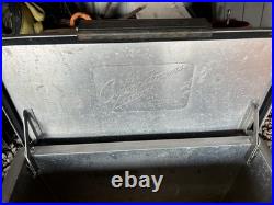 Cronstroms Pepsi Cola Metal Cooler Ice Box Chest Light Blue Logo