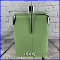 Dr Pepper Metal Embossed Picnic Cooler By American Retro Green Limited Edition Dr Pepper Metal Embossed Picnic Cooler By American Retro Green Limited Edition